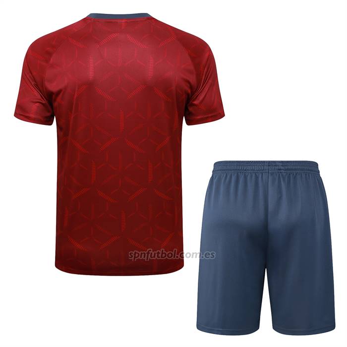 Chandal del Sao Paulo Manga Corta 2025-2026 Rojo - Pantalon Corto